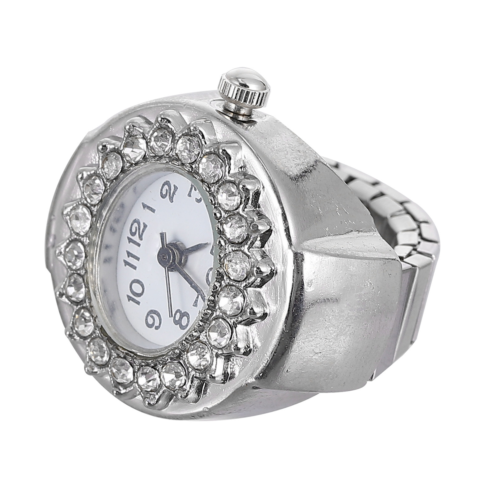 Women'S Accessories To Wear With Watch - Diamond Ring Watch for Women Men