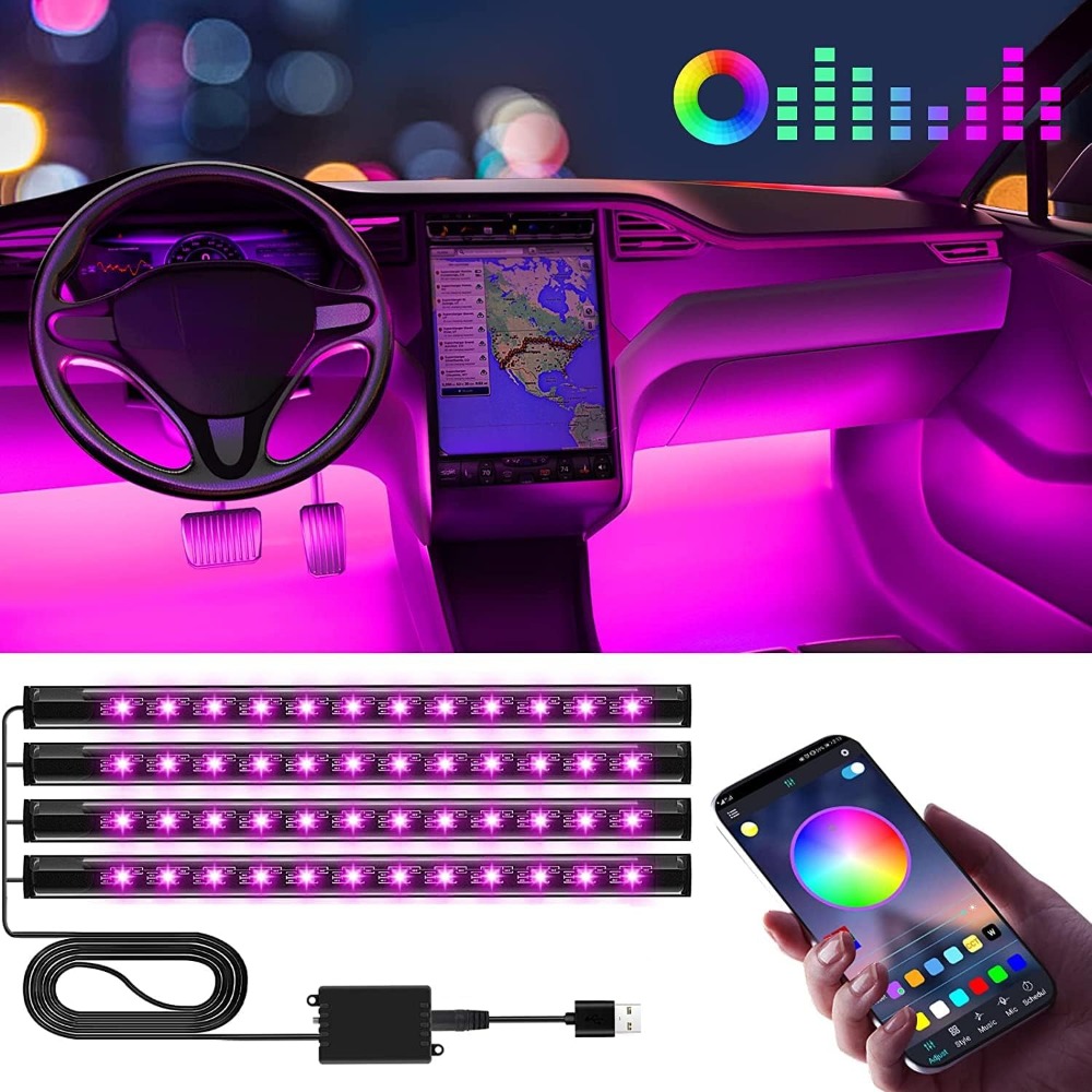 Women Accessories App - led lights for car accessories interior,