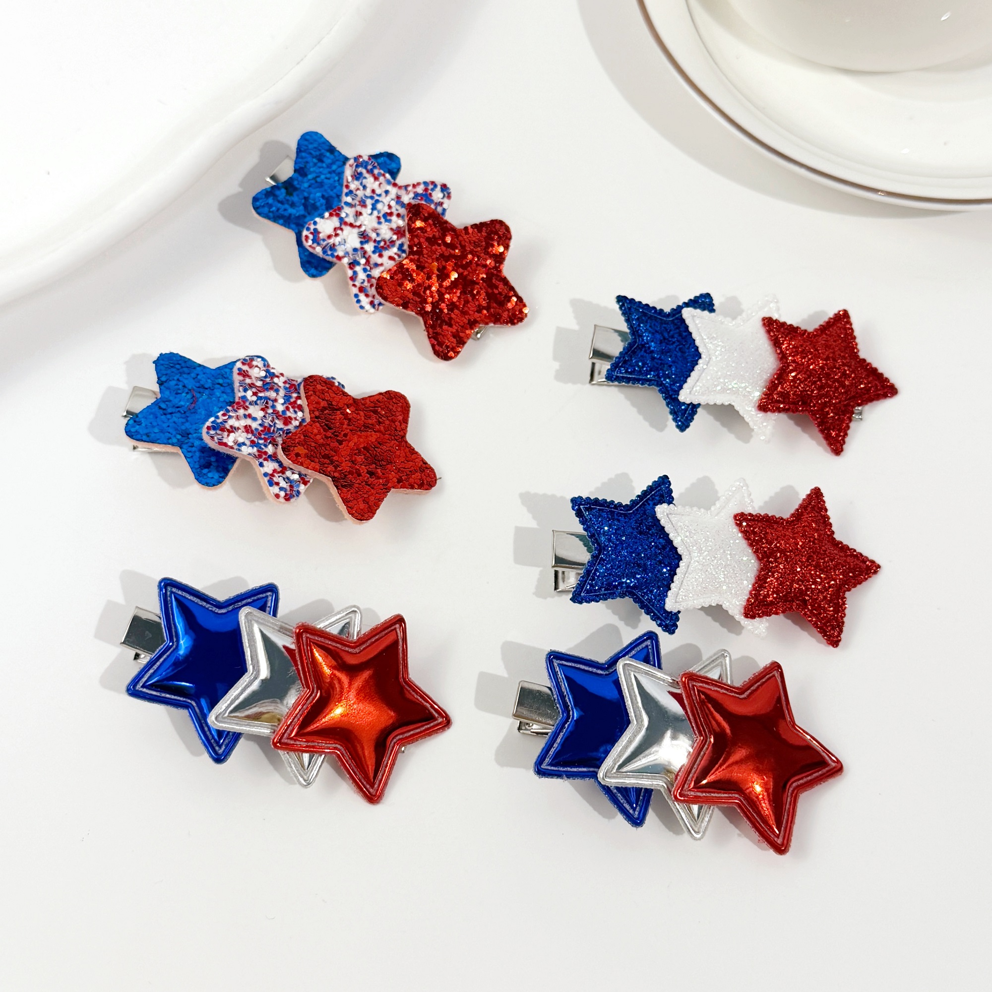 6pcs Girls Glitter Star Hair C – Women Accessories Usa recenzja i cena