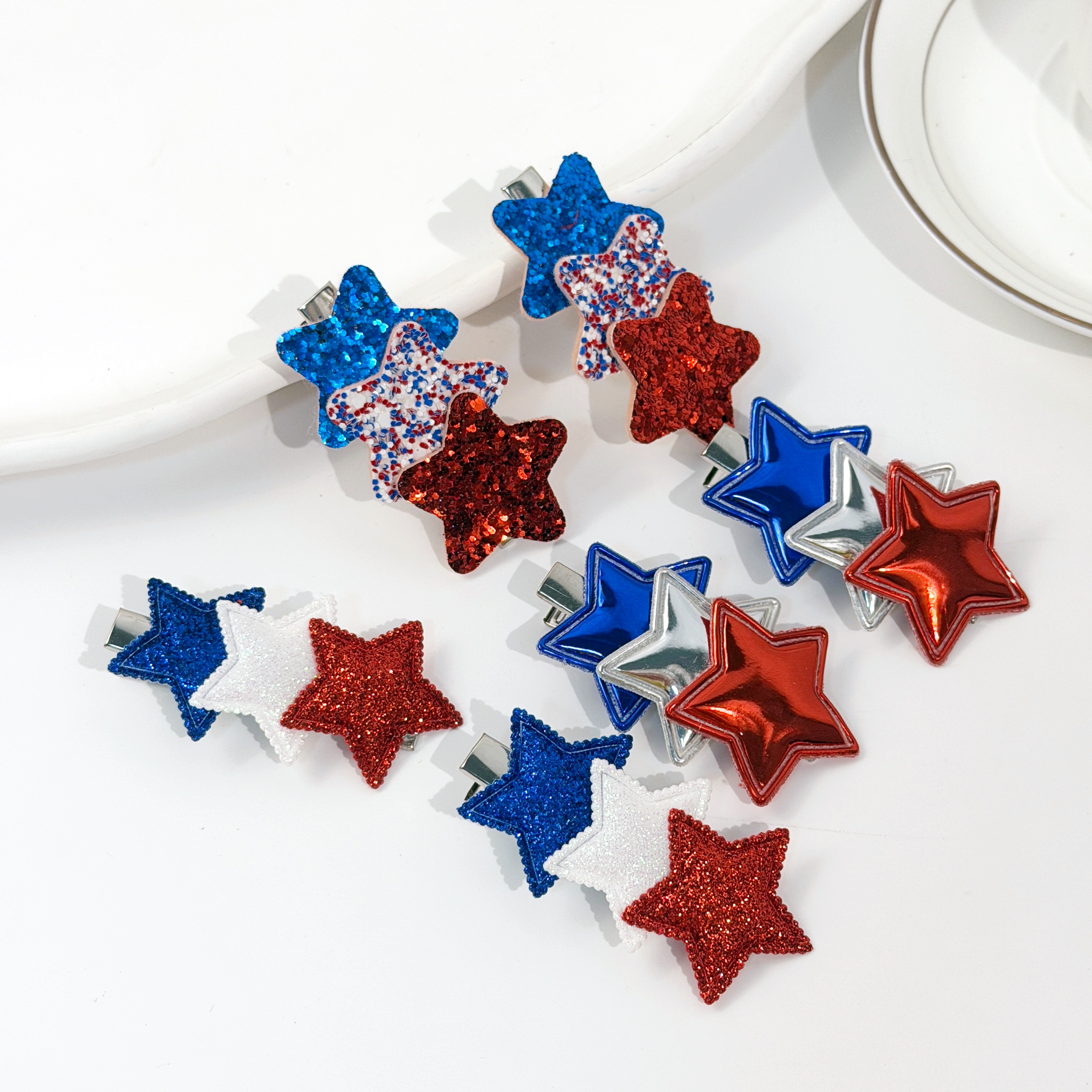 6pcs Girls Glitter Star Hair C – Women Accessories Usa recenzja i cena