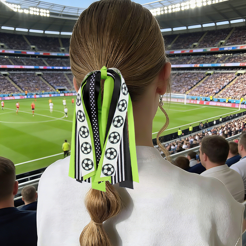 2-Pack of Football-Themed Pony – Women'S Accessories To Wear With Watch recenzja i cena