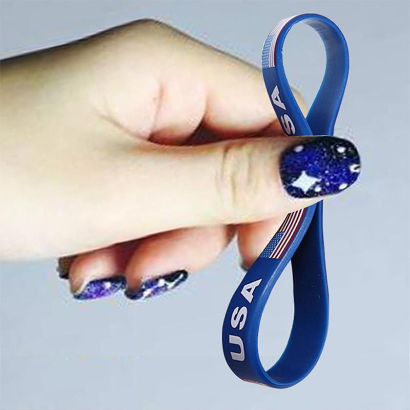 2pcs USA Flag Bracelets for Me – Women Accessories Usa recenzja i cena
