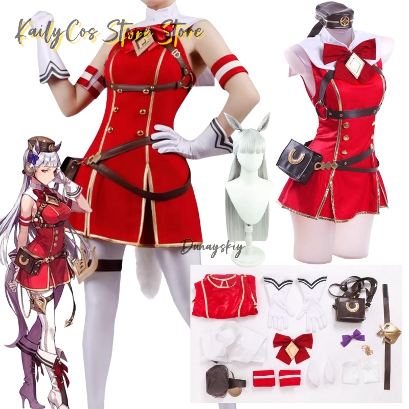 Gold Ship Cosplay Costume Wig  – Women'S Ear Accessories recenzja i cena