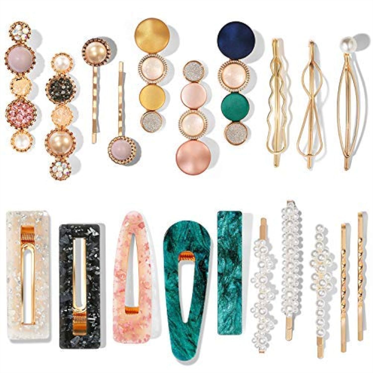 20 Pcs Pearl Acrylic Resin Hai – Women Accessories Images recenzja i cena