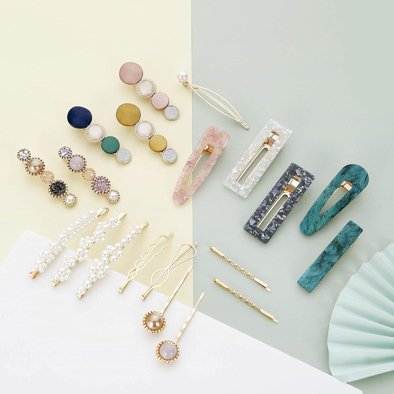 20 Pcs Pearl Acrylic Resin Hai – Women Accessories Images recenzja i cena