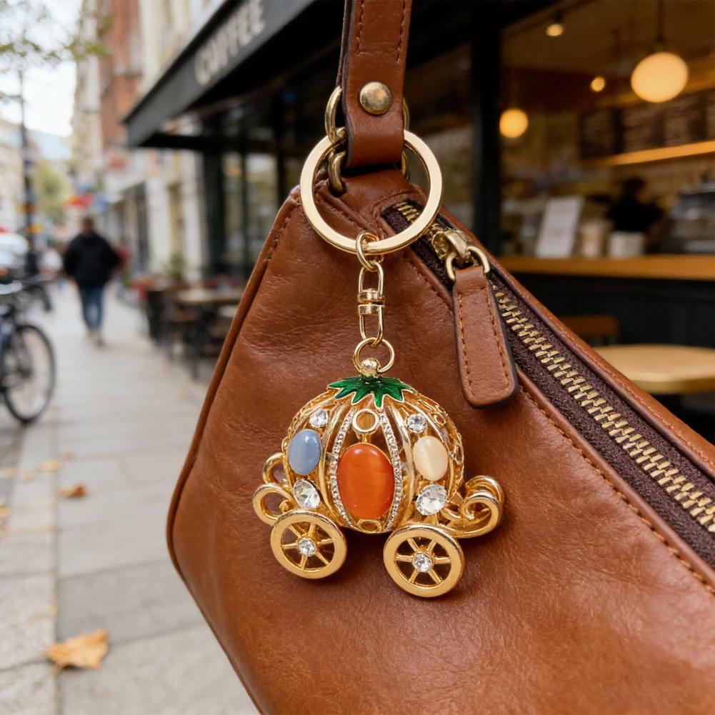 Pumpkin Carriage Keychain Fair – Women'S Accessories Coach recenzja i cena
