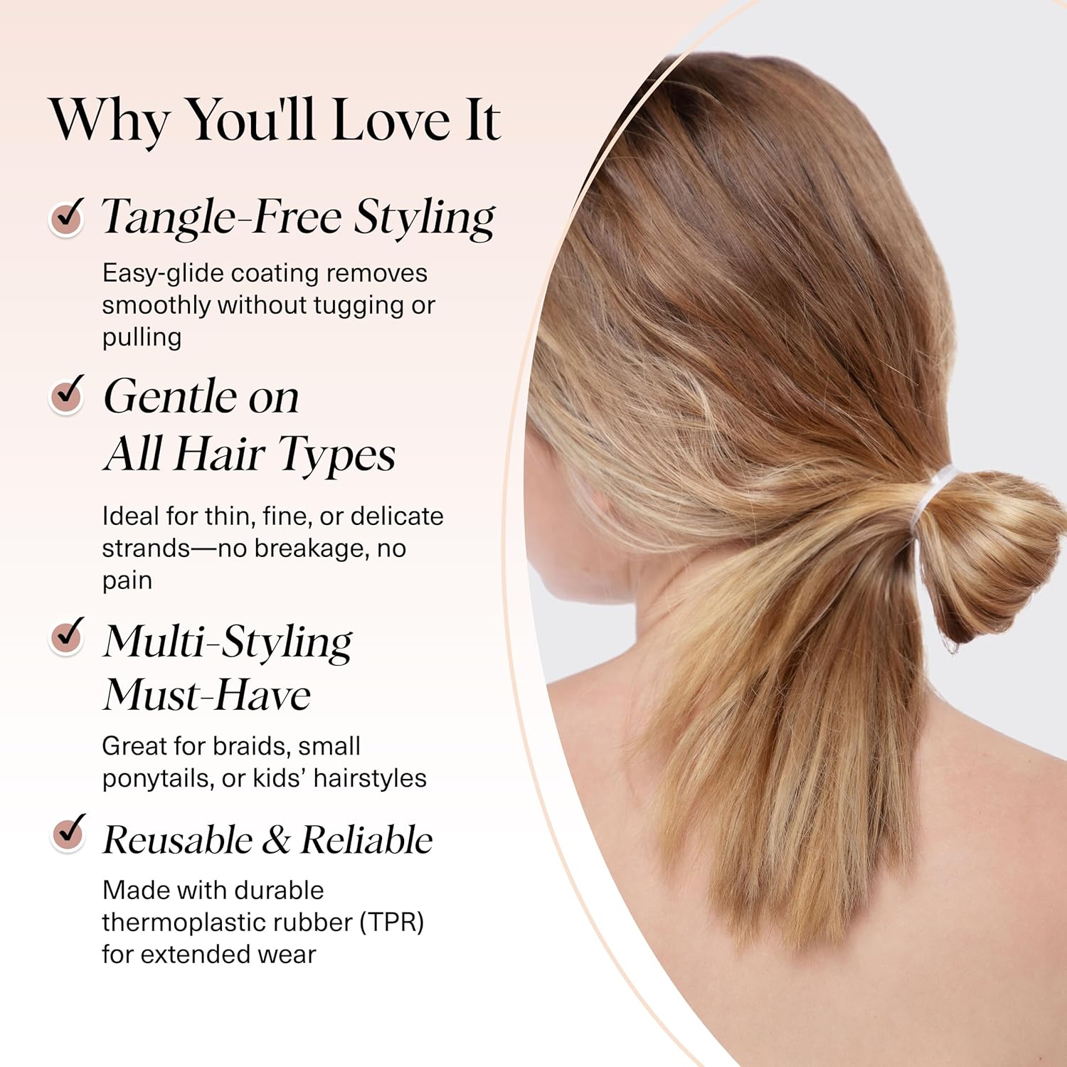 Hair Ties No Damage for Kids T – Women Accessories Images recenzja i cena