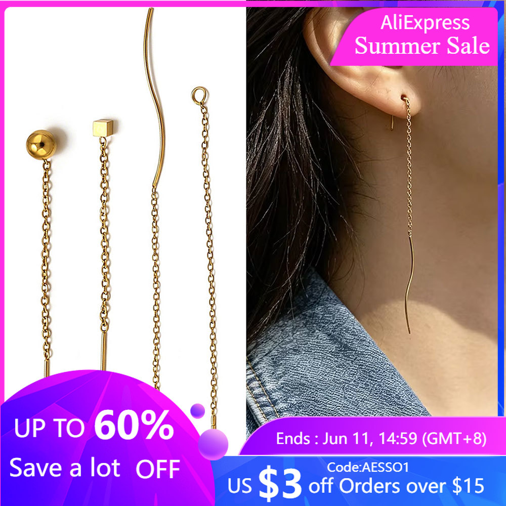 10pcs Stainless Steel Long Ear – Women Accessories Gift Set recenzja i cena