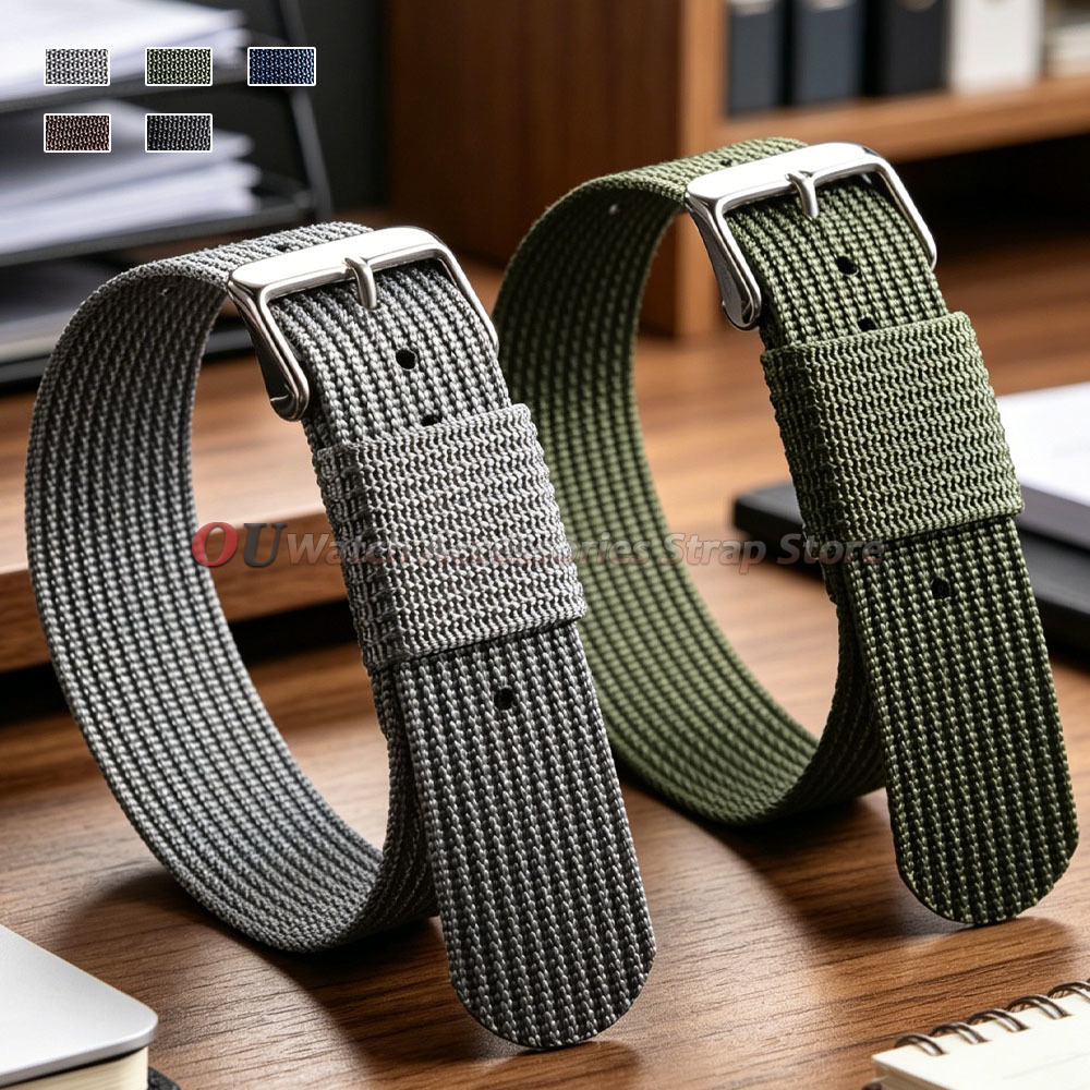 Nylon Strap 18mm 20mm 22mm for – Women'S Accessories To Wear With Watch recenzja i cena