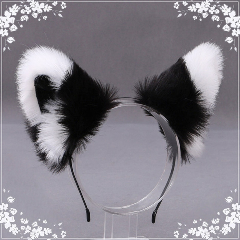 Fluffy Fox Cat Ear Plush Headb – Women'S Ear Accessories recenzja i cena