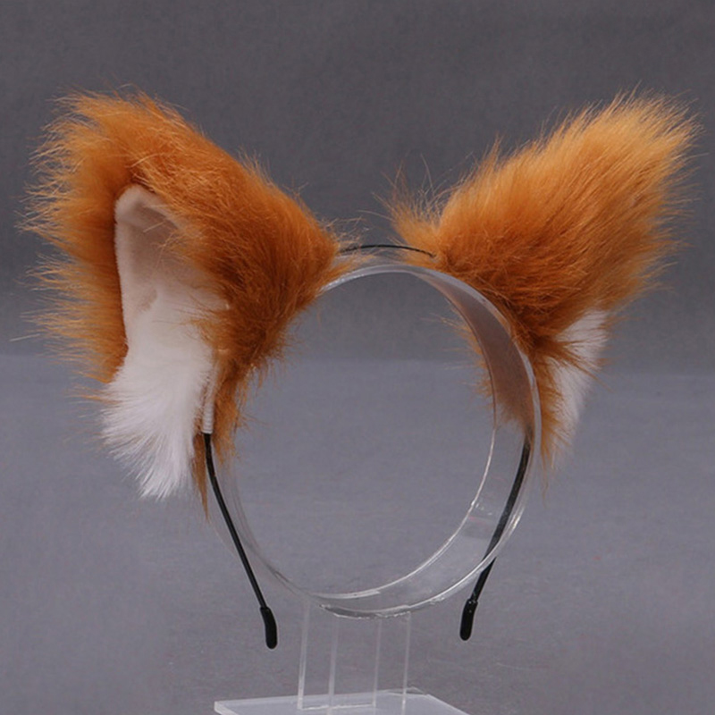 Fluffy Fox Cat Ear Plush Headb – Women'S Ear Accessories recenzja i cena