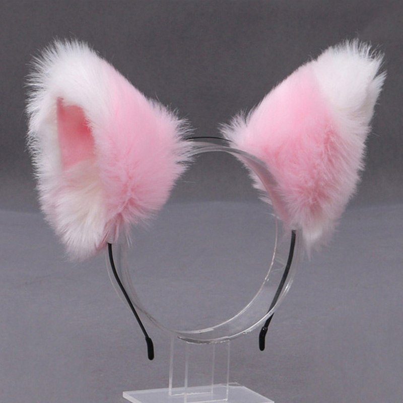 Fluffy Fox Cat Ear Plush Headb – Women'S Ear Accessories recenzja i cena
