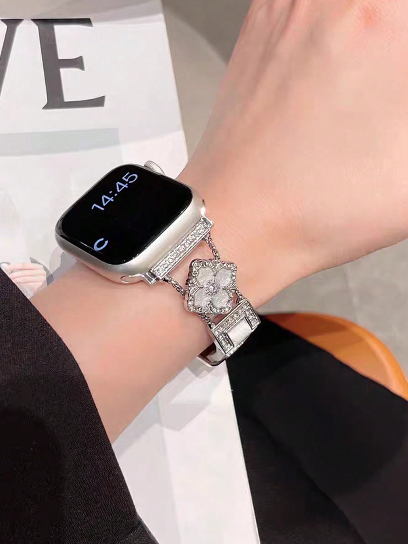 1pc New Women's White Genuine  – Women'S Accessories To Wear With Watch recenzja i cena