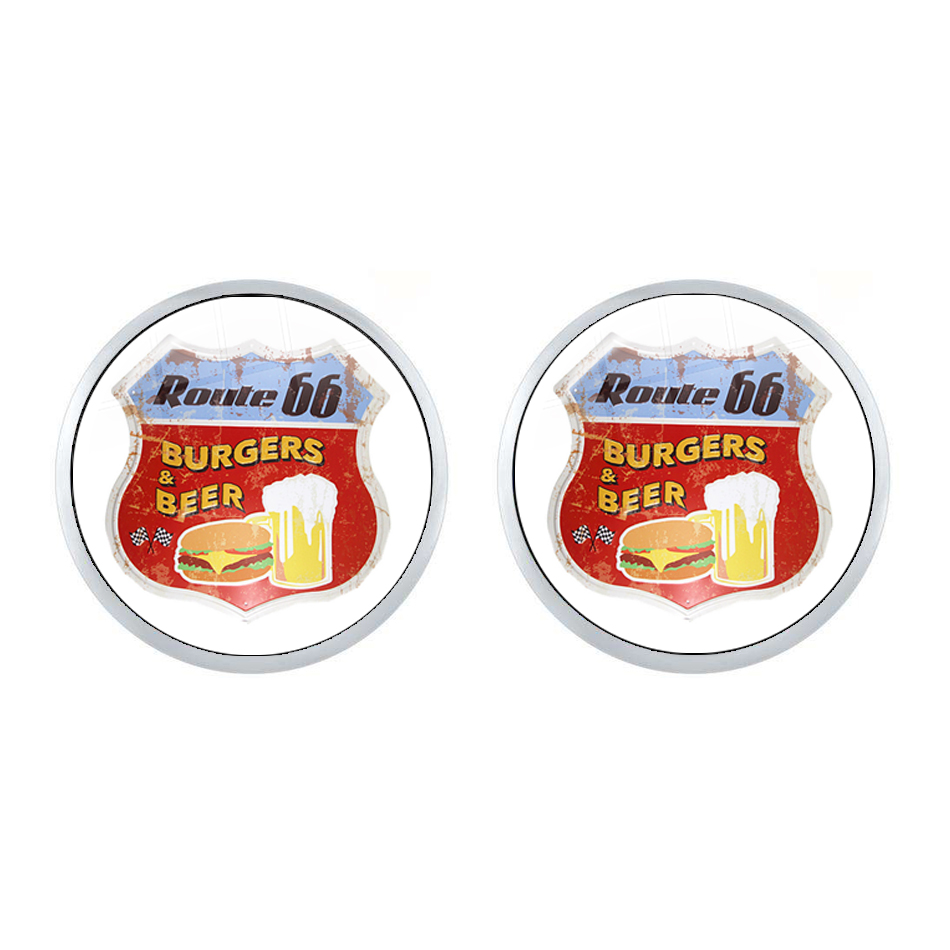 New Route US 66 Earrings 12mm  – Women Accessories Usa recenzja i cena