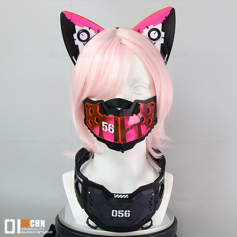 Cyberpunk Cosplay Mask Headban – Women'S Ear Accessories recenzja i cena