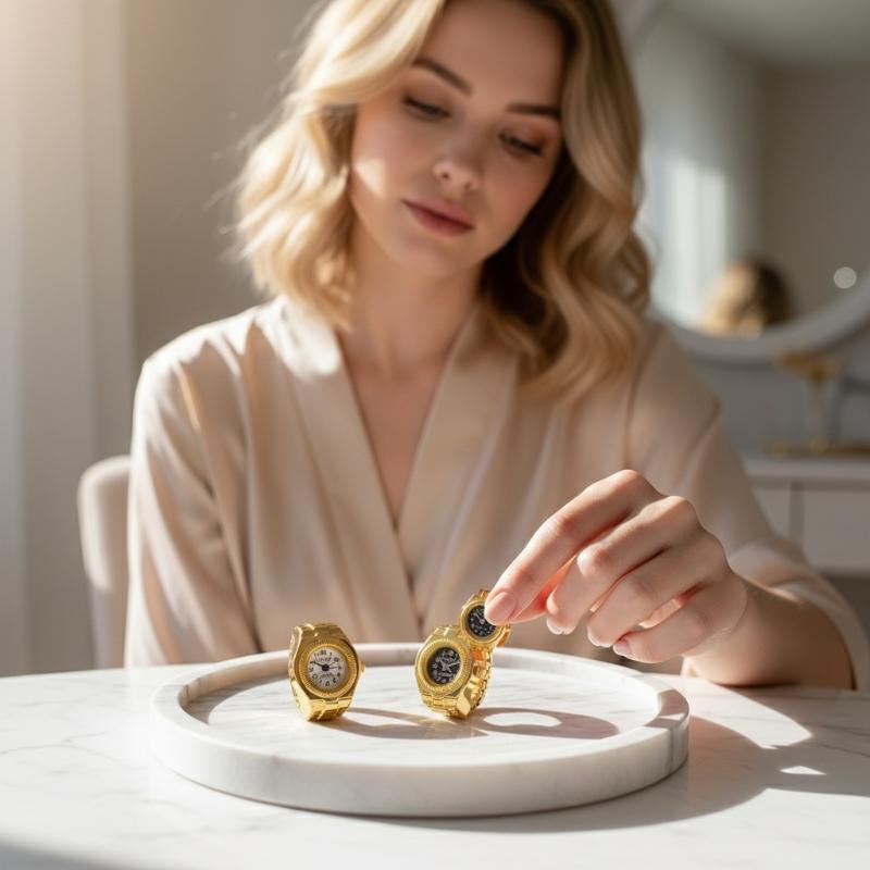 Unique Punk Square Dial Quartz – Women'S Accessories To Wear With Watch recenzja i cena