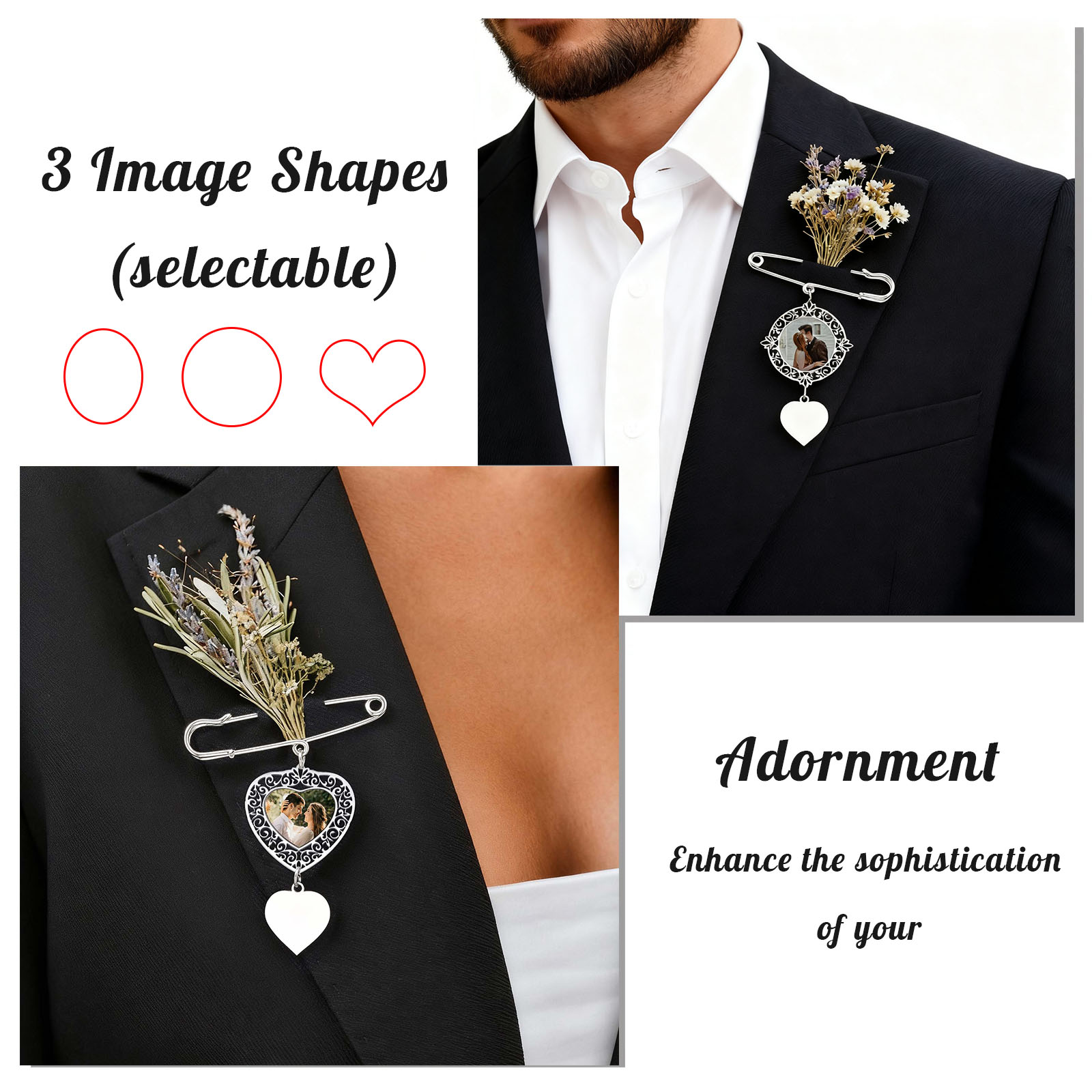 Custom Picture Badge Brooches  – Women Accessories Images recenzja i cena
