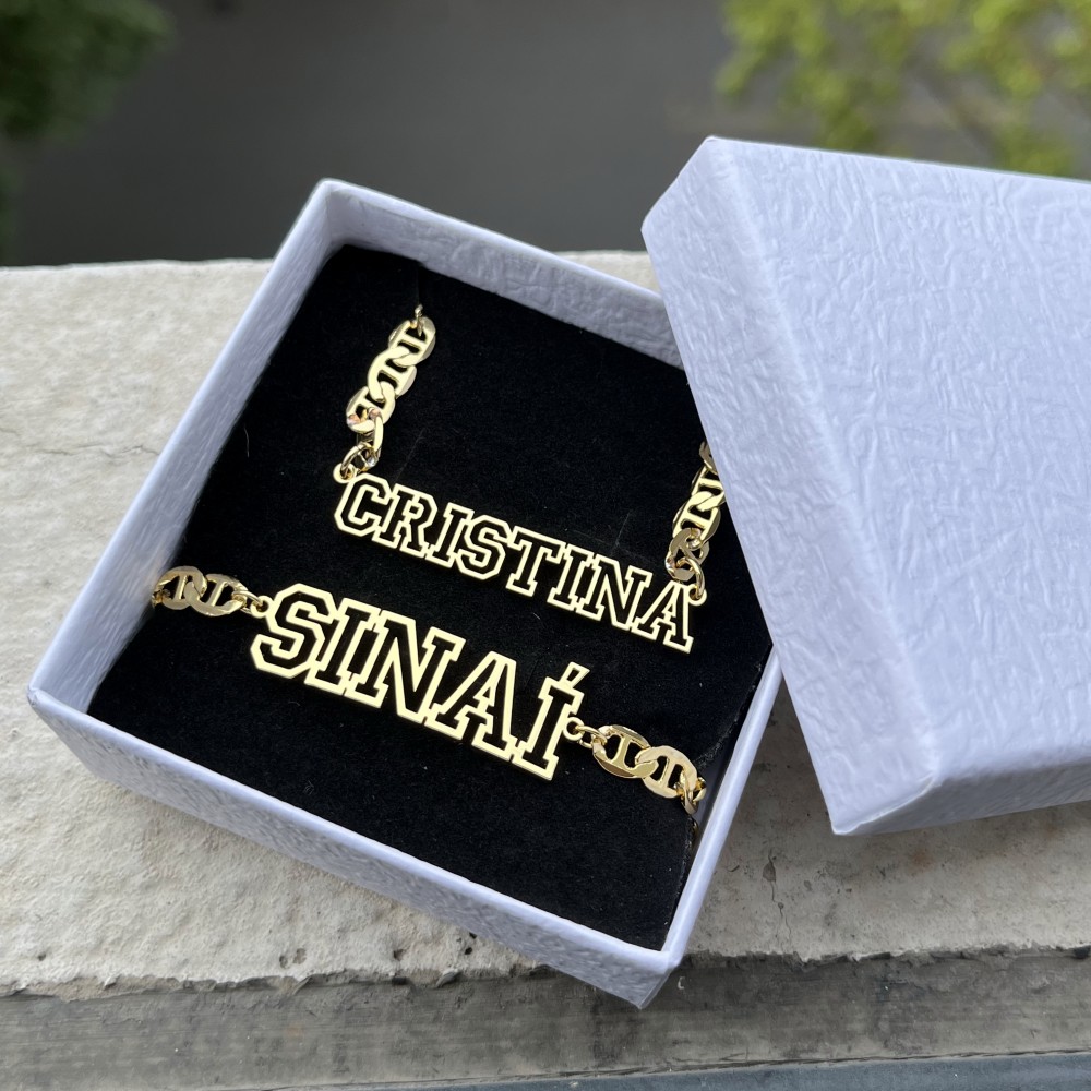 DUOYING Custom Name Hollow Nec – Women Accessories Gift Set recenzja i cena
