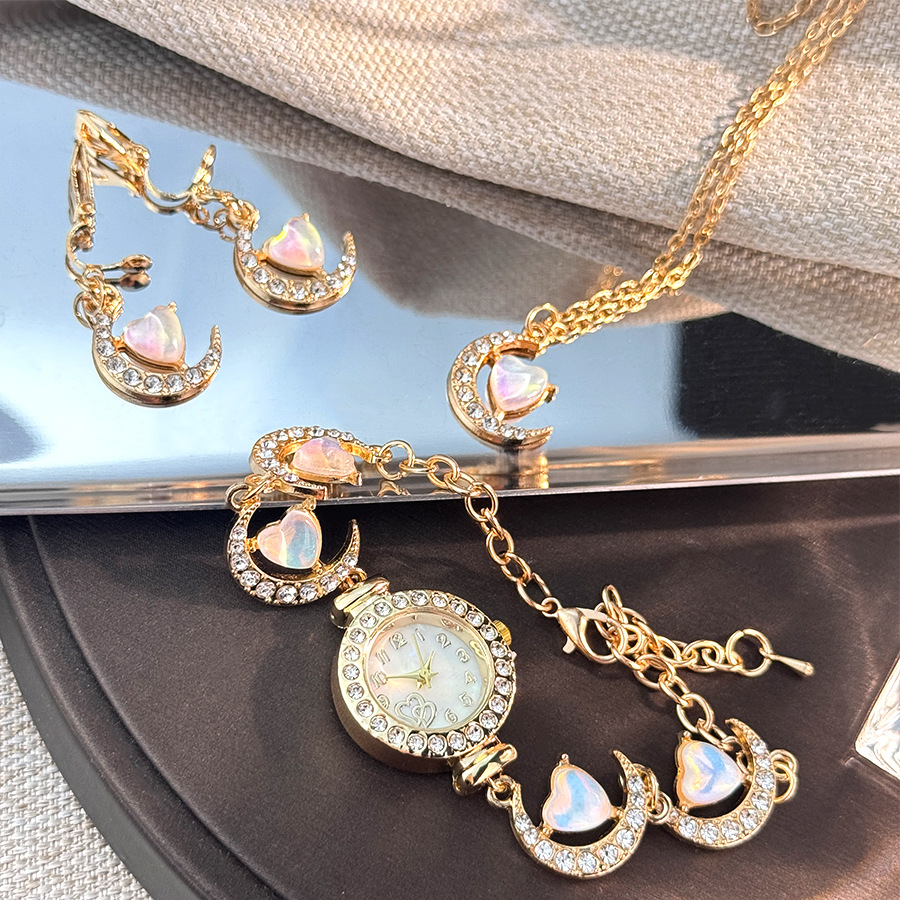3pcs/set Vintage Love Moon Jew – Women'S Accessories To Wear With Watch recenzja i cena