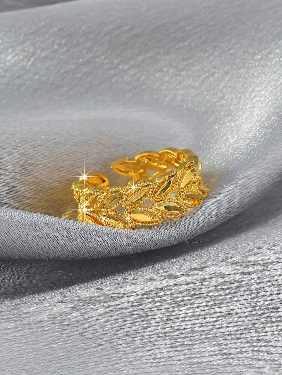Elegant Hollow Leaf And Wheat  – Women'S Accessories To Wear With Watch recenzja i cena
