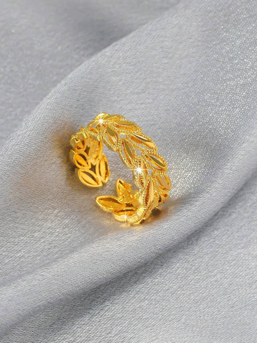 Elegant Hollow Leaf And Wheat  – Women'S Accessories To Wear With Watch recenzja i cena