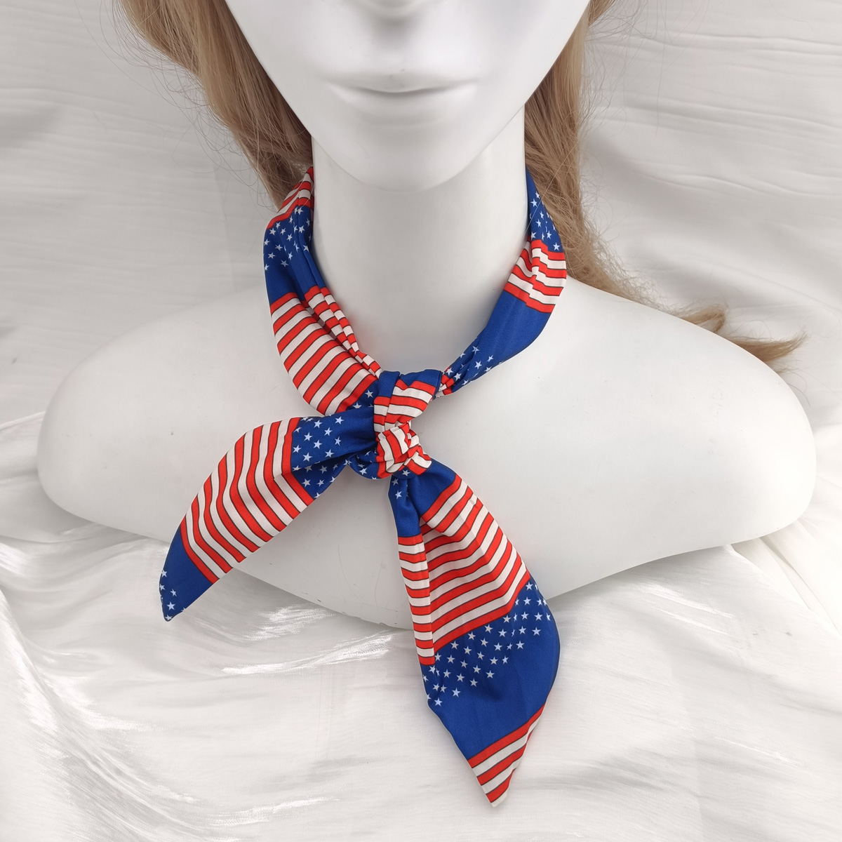 1 PCS USA Flag Hair Scrunchies – Women Accessories Usa recenzja i cena