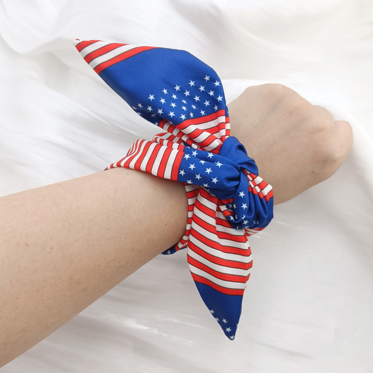 1 PCS USA Flag Hair Scrunchies – Women Accessories Usa recenzja i cena