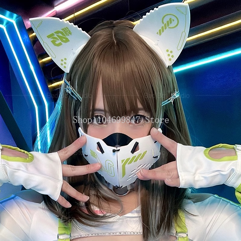 Cyberpunk Mask Mecha Mechanica – Women'S Ear Accessories recenzja i cena