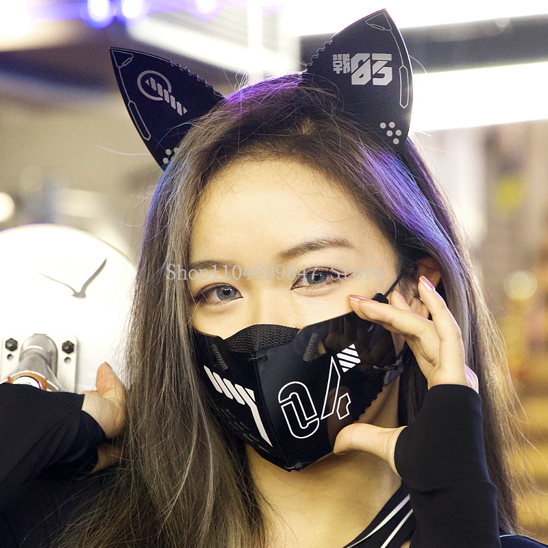 Cyberpunk Mask Mecha Mechanica – Women'S Ear Accessories recenzja i cena
