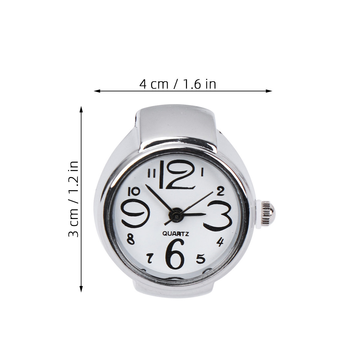 2Pcs Ring Watch Set Stylish Mi – Women'S Accessories To Wear With Watch recenzja i cena