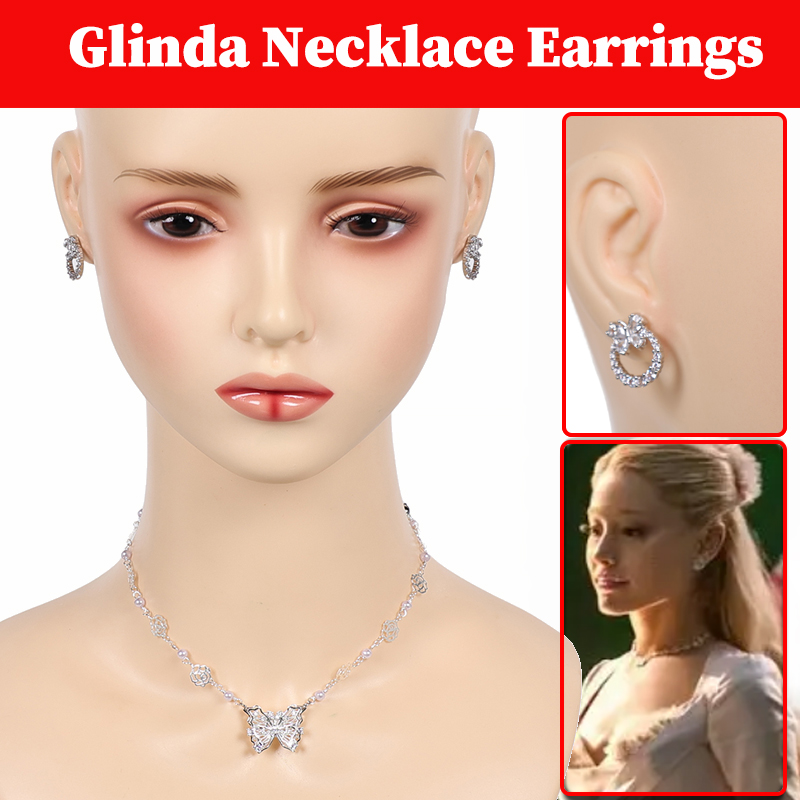 2025 Wicked 2 Glinda Cosplay B – Women'S Ear Accessories recenzja i cena