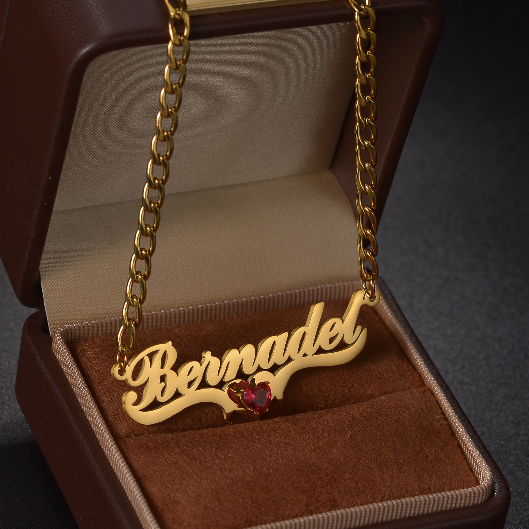 Atoztide Custom Name Necklace  – Women Accessories Gift Set recenzja i cena