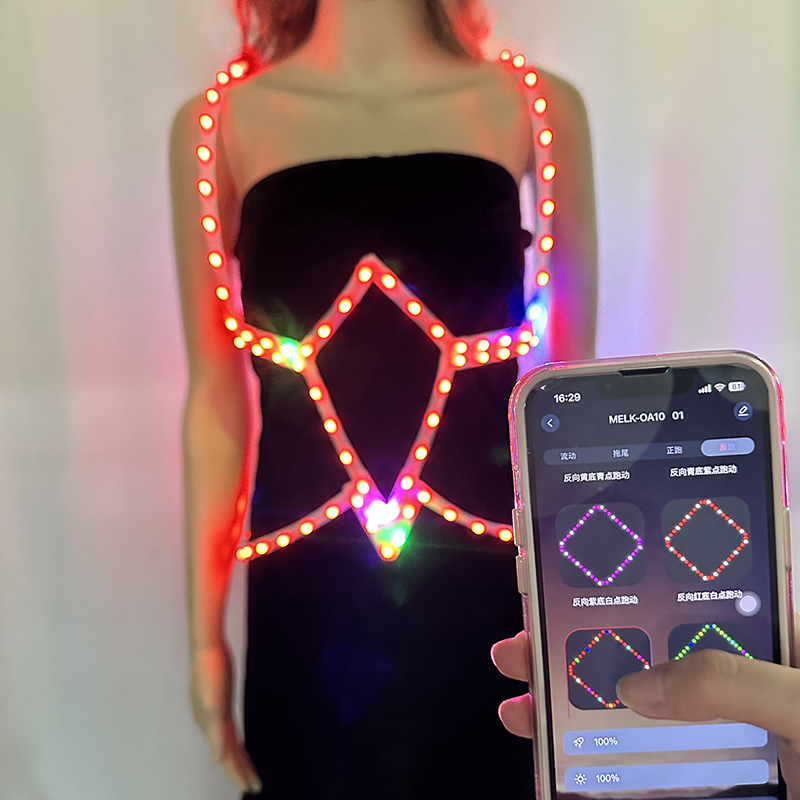 Glowing Colorful Belt For Unis – Women Accessories App recenzja i cena